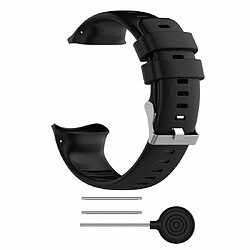 Wewoo Bracelet pour montre connectée Smartwatch avec de POLAR Vantage V Noir