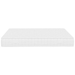 Avis vidaXL Matelas à ressorts ensachés dureté moyenne 200x200 cm