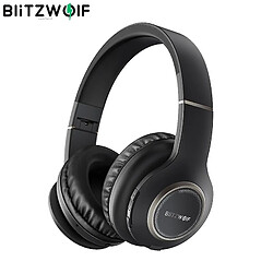 Universal BLITZWOLF BW-HP0 WIRESS CASHPHONES BLUETOOTH compatible Casque d'écoute Over-Eard Pliant avec microphone pour le téléphone PC 