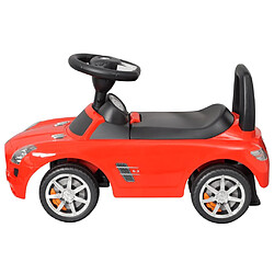 Acheter vidaXL Voiture à pousser par pieds pour enfants rouge