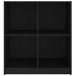 Acheter vidaXL Buffet noir 70x33x76 cm bois massif de pin