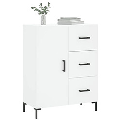 Avis Maison Chic Buffet,Meuble de Rangement,commode pour salon,Cuisine blanc 69,5x34x90 cm bois d'ingénierie -MN47735