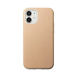 Nomad Coque pour iPhone 12 Mini en Cuir Rugged CASE Beige