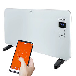 Eco-De ECODE® RADIATEUR À CONVECTEUR BASSE CONSOMMATION ECOWARM, AVEC APPLICATION VIA WIFI 500-1000W ECO-710 pas cher