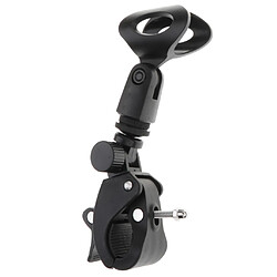 Clip de Fixation Pied de Microphone Trépied Support Réglable Clip