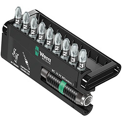 Wera Bit-Check 10 PZ BiTorsion 1, 10 pièces - 05056368001 