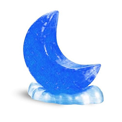 Totalcadeau Puzzle lune en 3D bleu