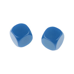 Avis 50 pièces opaque blanc dés D6 pour D u0026 D RPG MTG jeux de fête violet + bleu