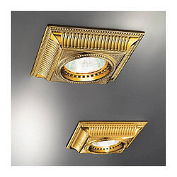 Luminaire Center Spot classique MILORD or Français 1 ampoule