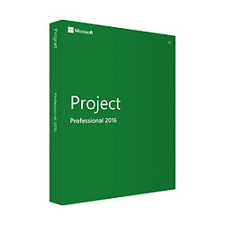 Microsoft Project 2016 Professionnel - Clé licence à télécharger - Livraison rapide 7/7j