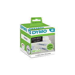 Rouleau d'Étiquettes Dymo 99017 50 x 12 mm LabelWriter™ Blanc (6 Unités) 