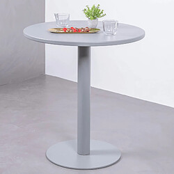 Nest Dream Table haute industrielle en acier 76cm de haut - Brandon