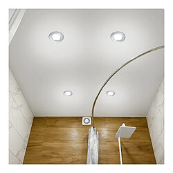 Acheter Lumière Downlight Encastrable Rond Moderne Nickel Mat 3000K IP65