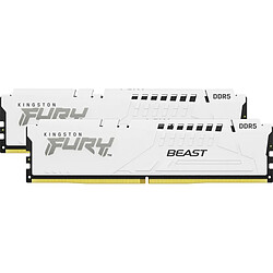 Kingston 32GB 5200 DDR5 DIMM Kit2 FURY Beast WHT KINGSTON 32GB 5200 DDR5 DIMM Kit2 FURY Beast WHT