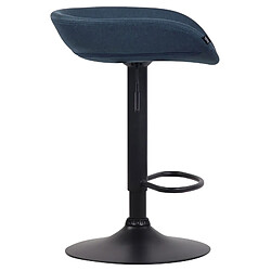 Avis Non Tabouret de bar Anaheim tissu noir