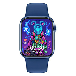 Yonis Montre Connectée Or Écran Couleur Silicone IP67 Bluetooth 5.2