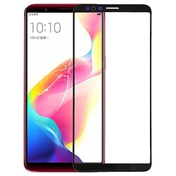 Wewoo Pièce Détachée Vitre Écran avant pour OPPO R11s (noir)