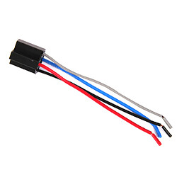 Relais Fusible 30A 12V 4Pin avec Prise De Harnais 4 Fils