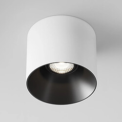 MAYTONI Downlight monté en surface Blanc, Noir, 2130lm, 4000K 