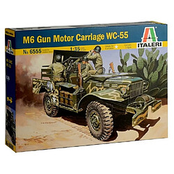 Italeri Maquette Voiture Maquette Camion M6 Gun Motor Carriage Wc-55 