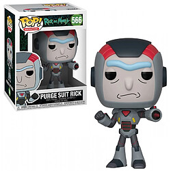 FUNKO - Figurine POP Rick & Morty Purge Suit série Rick 6 Funko POP VINYL R&M S6: Rick in Mech Suit