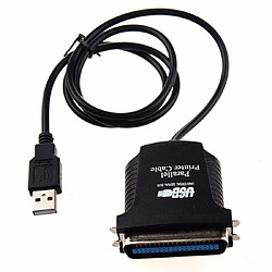 INECK® Câble adaptateur USB parallèle pour imprimante IEEE 1284 36 broches