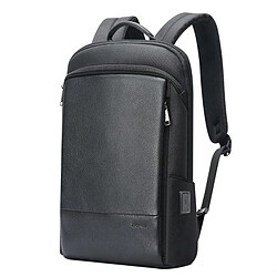 Yonis Sac À Dos Ordinateur Cuir Imperméable Léger Sac À Dos Ordinateur Étanche Léger Avec Port USB Et Anti-Vol YONIS