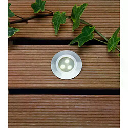 Spot LED Encastrable 0,5W IP68 - Blanc Chaud