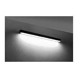 Luminaire Center Applique murale Pinne Aluminium Noir 1 ampoule 5,3cm