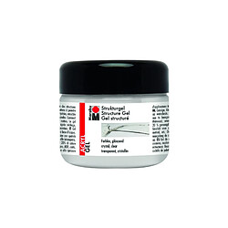 Marabu Gel structuré, 225 ml, brillant incolore, () 