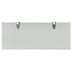 Acheter Maison Chic Lot de 2 Étagères murales,Étagère Rangement flottate Verre 50 x 20 cm 8 mm -MN39072