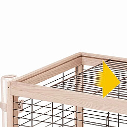 Ferplast Cage pour lapins Arena 100 100 x 62,5 x 51 cm 57089517