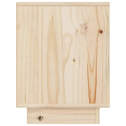 Acheter vidaXL Table de chevet 40x30x40 cm Bois de pin solide