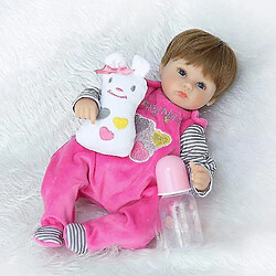 Avis Universal 40 cm Reborn Baby Simulation Doll Toy Girl Lifekelike avec bouche magnétique