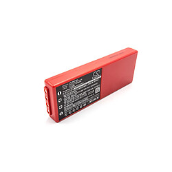 vhbw NiMH batterie 2000mAh (6V) pour télécommande pour grue Remote Control comme HBC Radiomatic 005-01-00466