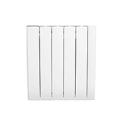 Radiateur électrique 1000W - Connecté Wi-Fi - Pierre naturelle - Inertie sèche - Affichage digital - Blanc - Onyx Heatzy
