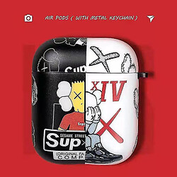 Universal Kaws Supreme 1/2 AirPods TPU Case