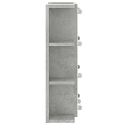 Avis Helloshop26 Armoire à miroir avec led 70 x 16,5 x 60 cm gris 02_0006674