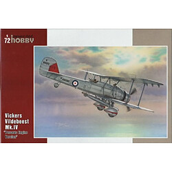 Special Hobby Vickers Vildebeest Mk IV Perseus Engine Version RAF Biplane with Resin Parts Model Kit (1/72 Scale) 