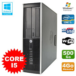 PC HP Elite 8200 SFF Intel Core I5 3.1GHz 4Go Disque 500Go DVD WIFI W7 · Occasion 