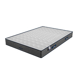 Morphea France Matelas Mousse 160x200x20cm Premium IRIS - Tissu Respirant - Accueil tonique- Soutien très ferme - Morphea