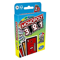 Hasbro Gaming Jeu de cartes Monopoly 3,2,1