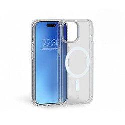 Force Case Coque Renforcée AIR Compatible MagSafe pour iPhone 15 Plus Transparent 