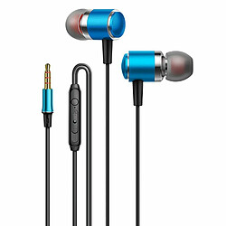 Avis 3.5Mm Dans L'Oreille Casque Basse Musique Écouteurs Filaire Intelligent Appel Casque Avec Microphone Pour Android V2 Or