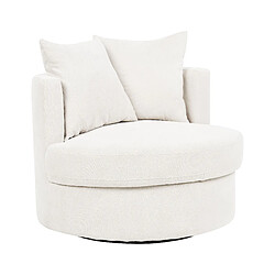 Beliani Fauteuil Beige clair DALBY