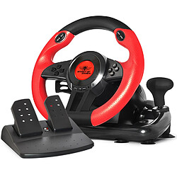 Spirit Of Gamers Pack Volant PC + Pédalier RACE WHEEL PRO 1