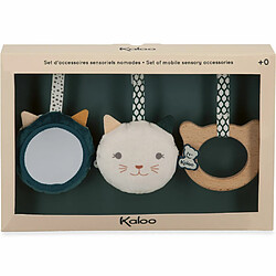 Lot de 3 jouets sensoriels à accrocher - Kaloo pas cher