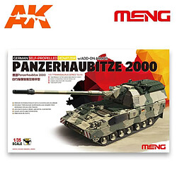 Meng Maquette Char German Self-propelled Howitzer Panzerhaubitze 2000 W/add-on Armour 