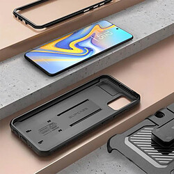 Avis Coque Samsung Galaxy A51 bi-matiere Protection écran Clip ceinture Supcase Noir