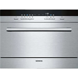 Siemens iQ500 SK75M522EU Lave-Vaisselle Semi-intégré 6 L 2400W 49dB F Commande Frontale Métallique